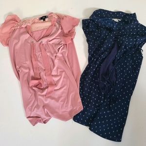 Maternity blouses